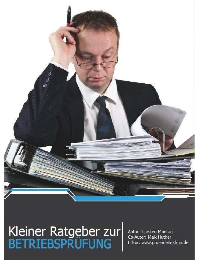 Cover kleiner ratgeber zur betriebsprüfung