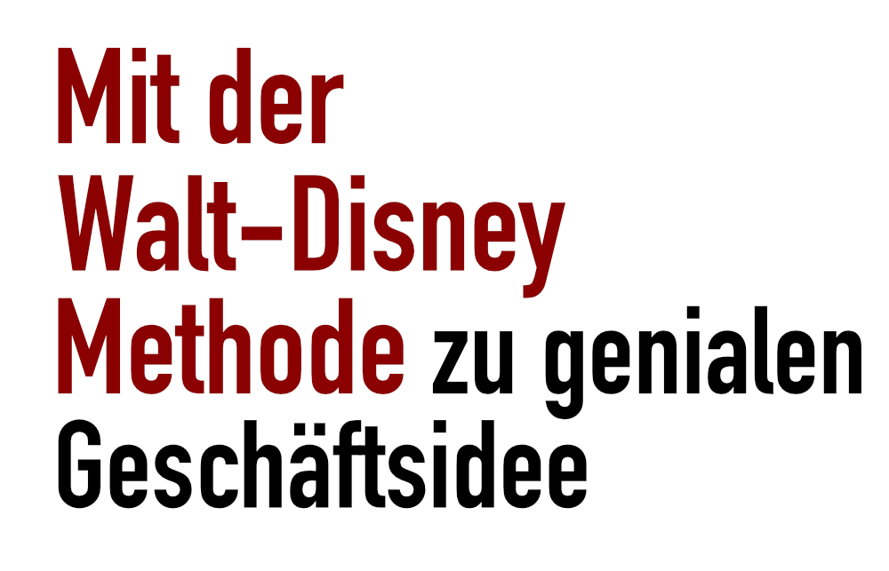 Walt-Disney-Methode