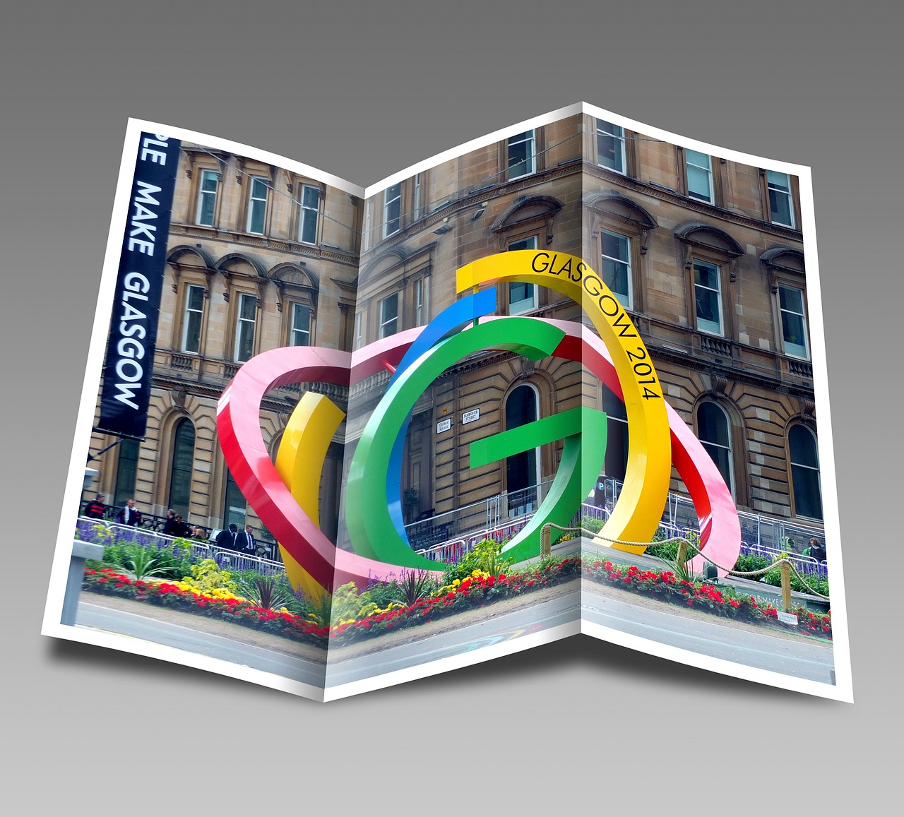 Broschüre Glasgow in Schottland
