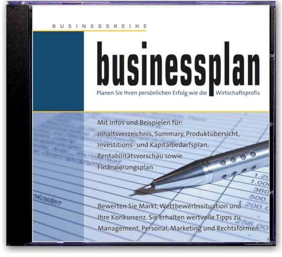 Businessplan CD Cover