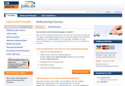 jobscout24 mitgruender stellenanzeige buchen