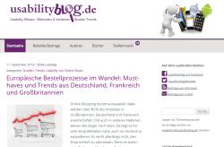 screenshot usabilityblog.de