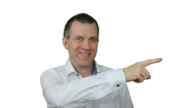 Torsten Mntag weißes Hemd Finger nach rechts