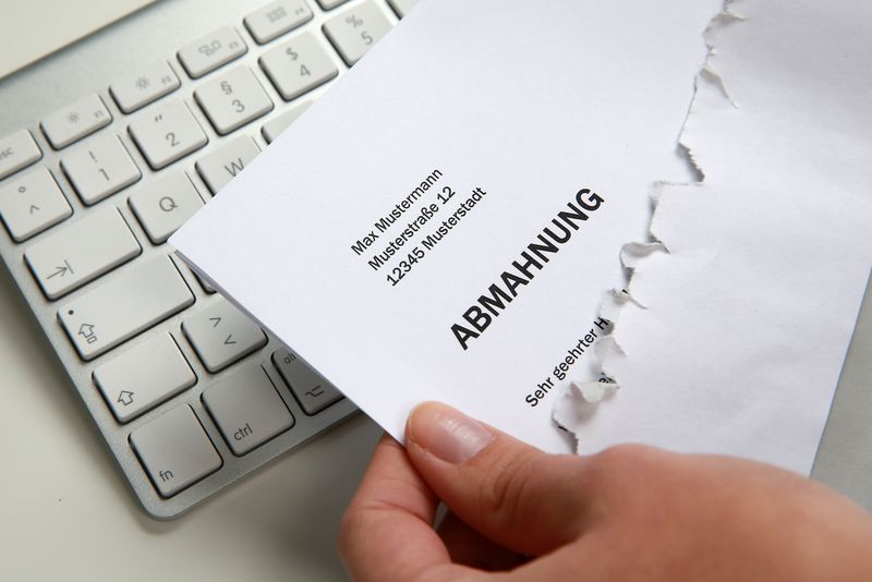 Die richtige Reaktion auf eine Abmahnung