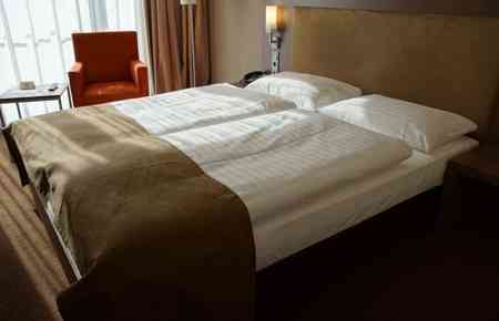 doppelbett im Hotel hier wegen Umsatzsteuer bei Übernachtungen